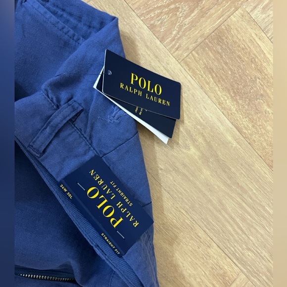 Polo Ralph Lauren Straight Fit Linen-Cotton Pant - Picture 6 of 6